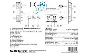 AudioControl LC2i PRO