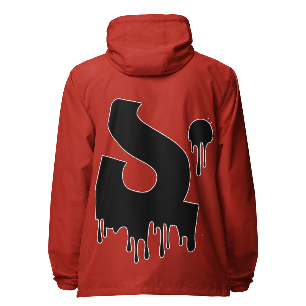【13MONTH】Recycle Shirring Windbreaker (RED) OP Zip front Windbreaker in Red – Marine Layer